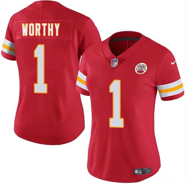 Women's Kansas City Chiefs #1 Xavier Worthy Red 2024 Draft Vapor Untouchable Limited Stitched Jersey Dzhi,We sell and wholesale Women's Kansas City Chiefs #1 Xavier Worthy Red 2024 Draft Vapor Untouchable Limited Stitched Jersey Dzhi on line form chian!